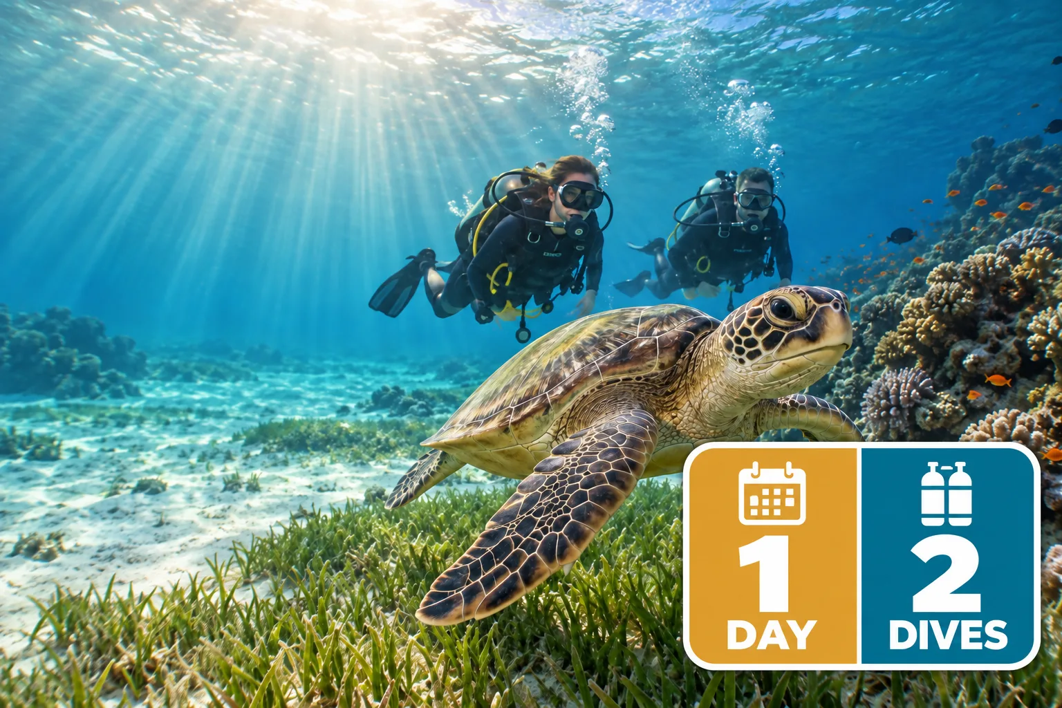 Marsa Alam Dive Package — 2 Dives (1 Day)
