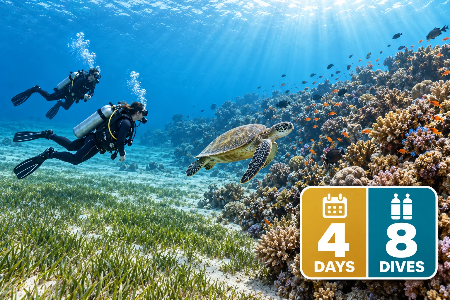 Marsa Alam Dive Package — 8 Dives (4 Days)
