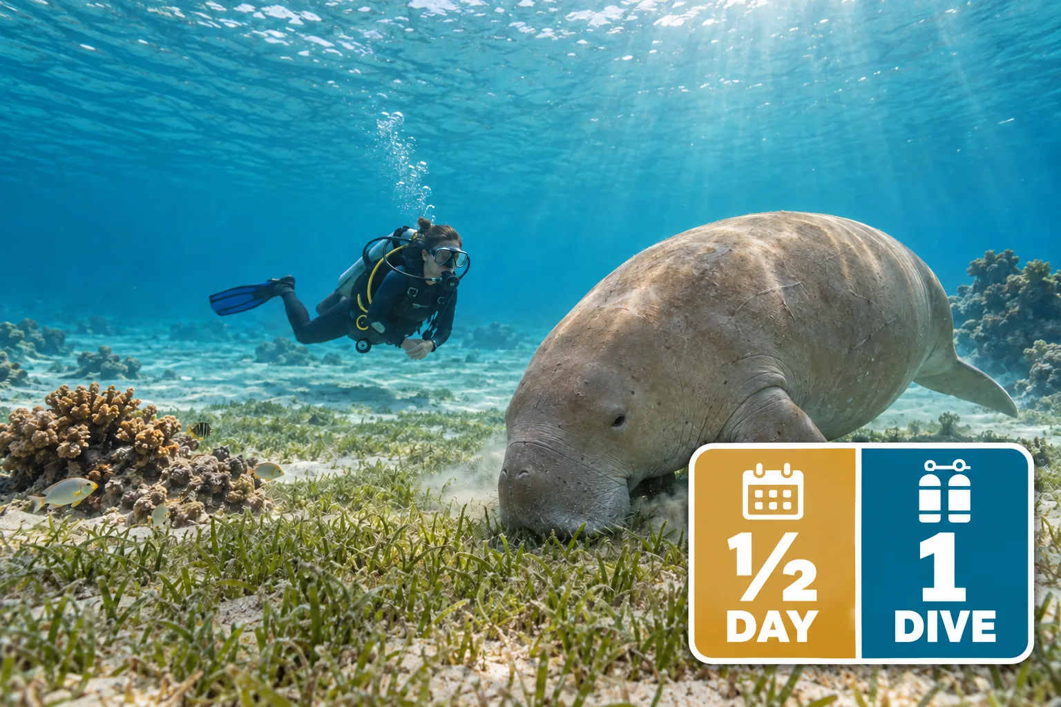 Marsa Alam Dive Package — 1 Dive (Half Day)