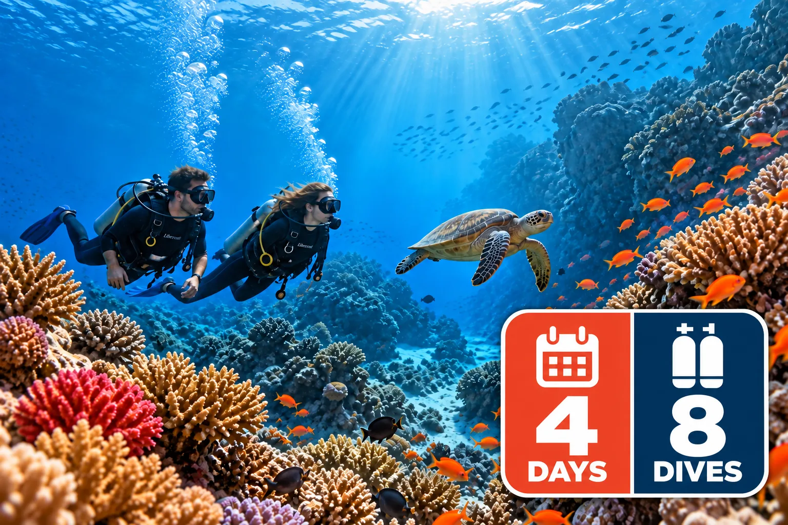 Hurghada Dive Package — 4 Days (8 Dives)