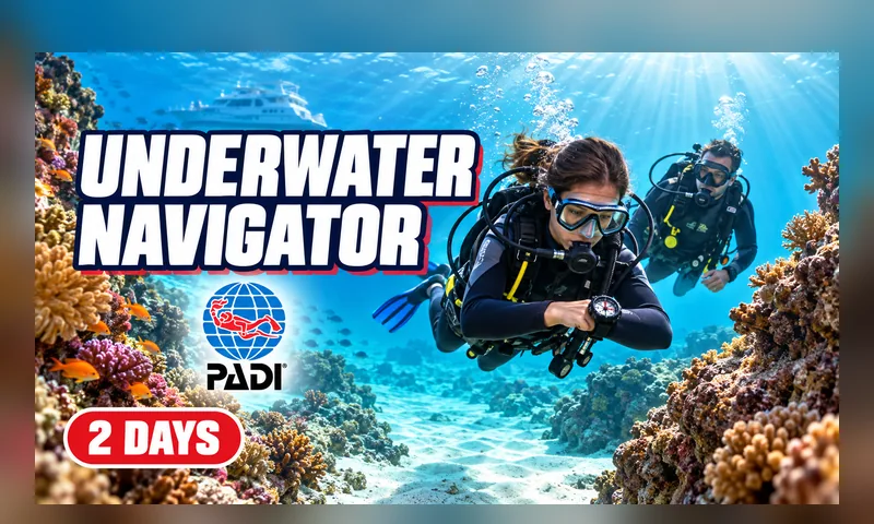 PADI Underwater Navigator Course — Marsa Alam
