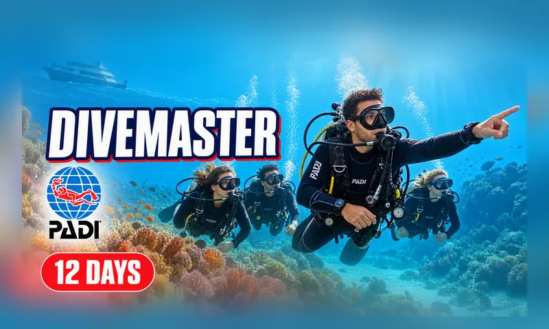 PADI Divemaster Course — Hurghada