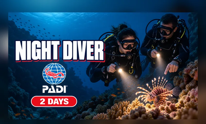 PADI Night Diver Specialty — Marsa Alam