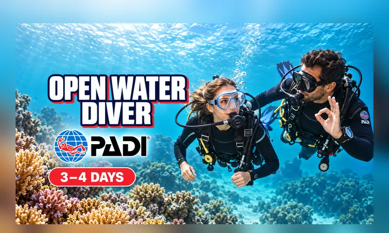 PADI Open Water Diver Course — Hurghada
