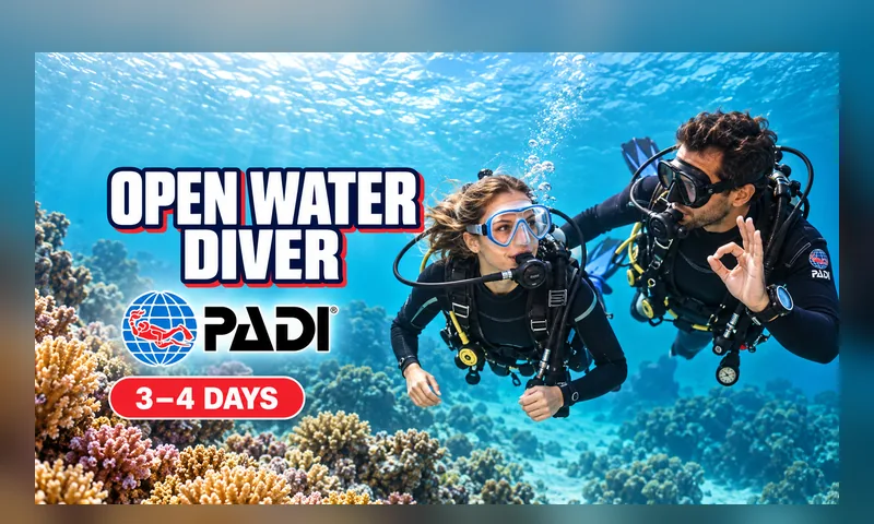 PADI Open Water Diver Course — Marsa Alam