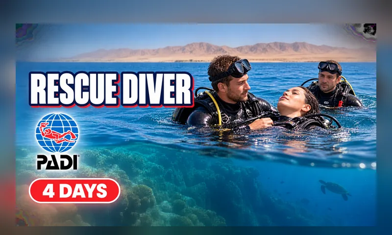 PADI Rescue Diver Course — Marsa Alam