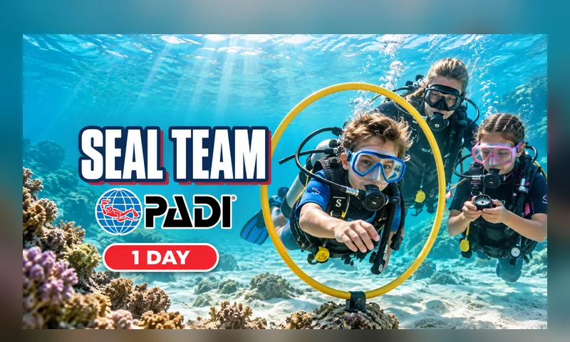 PADI Seal Team — Kids AquaMissions — Marsa Alam