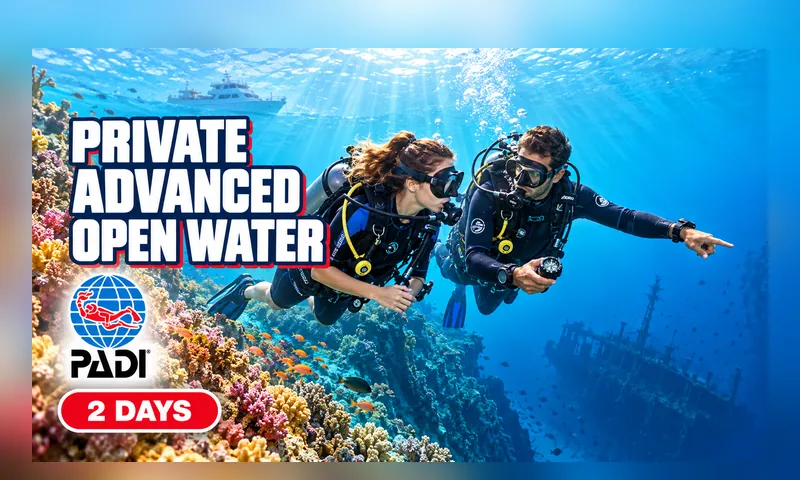 VIP Private Advanced Open Water Course — 1-on-1