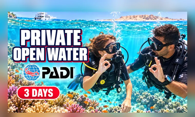 VIP Private Open Water Course — 1-on-1